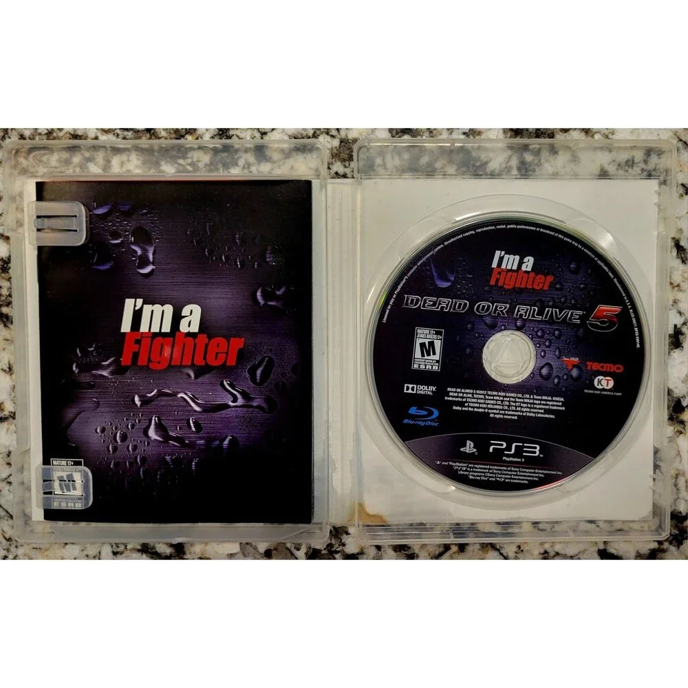 Dead or Alive 5 (Sony PlayStation 3 PS3, CIB, TESTED, MANUAL, FAST SHIPPING
